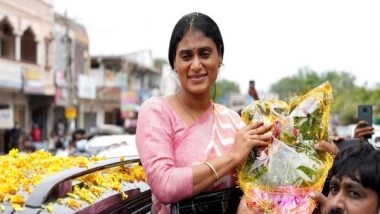 India News | Telangana Assembly Elections:  Sharmila Sounds Poll Bugle, Says YSRTP to Contest in 119 Seats