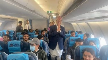 World News | Nepal Airlifts Its 253 Students from Tel Aviv as Israel-Hamas War Grows Intense