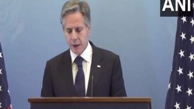 World News | US Secy Blinken Highlights Civilian Suffering, Security Concerns Amid Israel-Hamas War