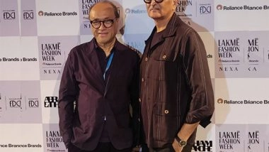 Entertainment News | Through Letters, Calligraphy Designer Duo Abraham and Thakore Create Language of Connection in Their Collection