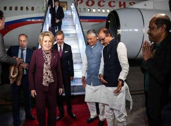 India News | Russian Delegation Led by Upper House Speaker Arrives in Delhi to Participate in 9th P20 Summit