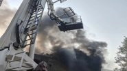 India News | Delhi: Fire Breaks out at Plastic Factory Near Udyog Nagar Metro Station, No Casualties