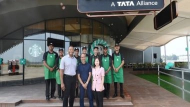 Business News | TATA Starbucks Sets Sail with First Island Store in Alibaug