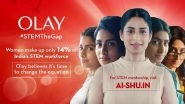 Business News | Olay's New Installment to #STEMTheGap Initiative Spotlights Urgent Need for Female STEM Role Models in India