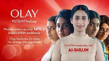 Business News | Olay's New Installment to #STEMTheGap Initiative Spotlights Urgent Need for Female STEM Role Models in India
