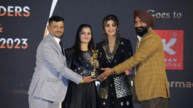 Business News | UK German Pharmaceuticals Honored as the Most Trusted Veterinary Medicine & EH Human Medicine Manufacturers in India at Industry Leaders Awards 2023