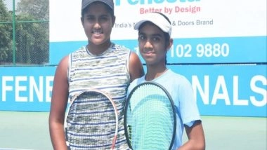 Sports News | Aakruti, Sohini Clinch 28th Fenesta Open National Tennis Championship Doubles Title