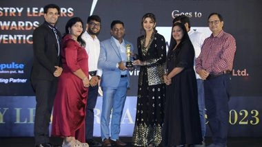 Business News | Winntus Triumphs as the Best Formwork System Manufacturer & Rental Provider in India at Brand Empower's Industry Leaders Awards & Convention 2023
