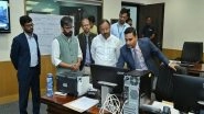 World News | Operation Ajay: MoS Muraleedharan Visits MEA's Control Room Set in Delhi