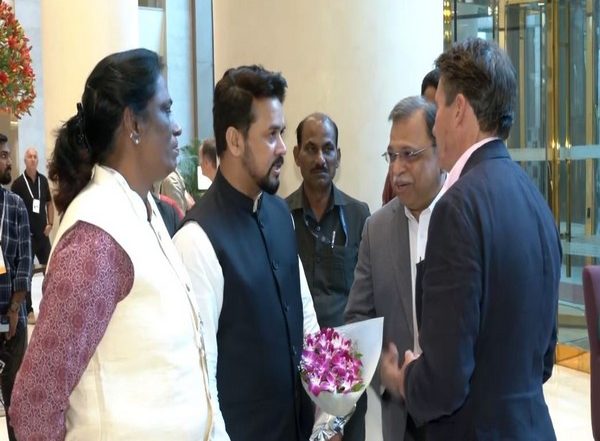 Sports News | Sports Minister Anurag Thakur Holds Bilateral Meetings with International Sports Federation Representatives