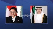 World News | Abdullah Bin Zayed, FM of Indonesia Review Regional Developments, Efforts to Protect Civilians