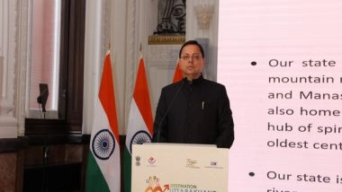 Business News | After UK, Pushkar Dhami Set to Visit UAE to Bring Investments to Uttarakhand