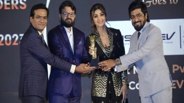 Business News | Raft Motors Pvt Ltd & Cosmic EV Ltd Triumph as Best EV Joint Venture in India at ILA 2023 Awards by Brand Empower