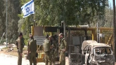 World News | Israeli Soldiers, Tanks, Munitions Deployed Near Gaza as They Prepare for Ground Offensive