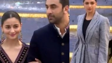 Entertainment News | Ranbir-Alia, Deepika Padukone Arrive at NMACC for 141st International Olympic Committee Session