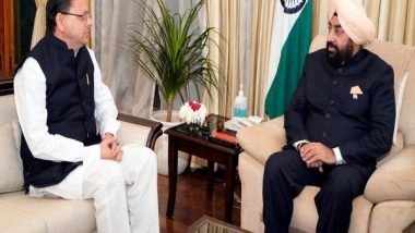 India News | Uttarakhand: CM Dhami Calls on Guv Gurmit Singh, Discusses Important Issues Related to State