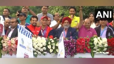 Sports News | Delhi LG, Anurag Thakur Flag off Delhi Half Marathon from Jawaharlal Nehru Stadium