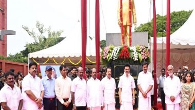 India News | Tamil Nadu: CM MK Stalin Unveils Statue of Former President APJ Abdul Kalam at Anna University