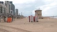 World News | Israel-Hamas War Leaves Famous Tel Aviv Beach Deserted
