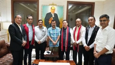 India News | Arvind Kejriwal Meets AAP Heads of Assam, Tripura, Mizoram, Nagaland, Arunachal Pradesh