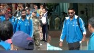 Sports News | CWC 2023: Team India Arrives in Pune Ahead of Clash Against Bangladesh