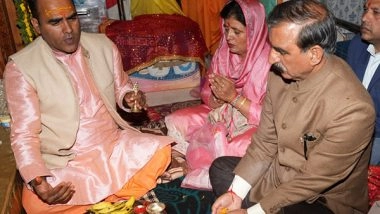 India News | Himachal CM Pays Obeisance at Tara Devi Temple on Shardiya Navratri