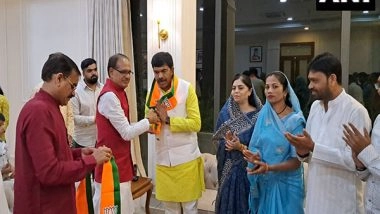 India News | Madhya Pradesh: Independent MLA Pradeep Jaiswal Joins BJP Ahead of State Polls