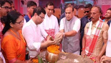 India News | Assam CM Sarma Participates in Amrit Kalash Yatra in Nalbari