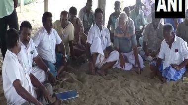 India News | Rameshwaram Fishermen Launch Indefinite Strike Demanding Release of 27 Fishers Detained in Sri Lanka