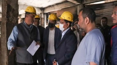 India News | Meghalaya CM Conrad Sangma Reviews Shillong's Police Bazar Fire Incident