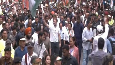 India News | Rahul Gandhi Arrives in Poll-bound Mizoram on Two Day Visit