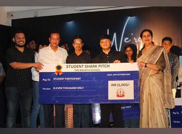 Business News | Student Shark Pitch Event at The Maurya School: Gurgaon's Aspiring StudentPreneurs Shine Bright