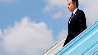 World News | US Secy Blinken Arrives in Tel Aviv as Israel Prepares for Gaza Offensive