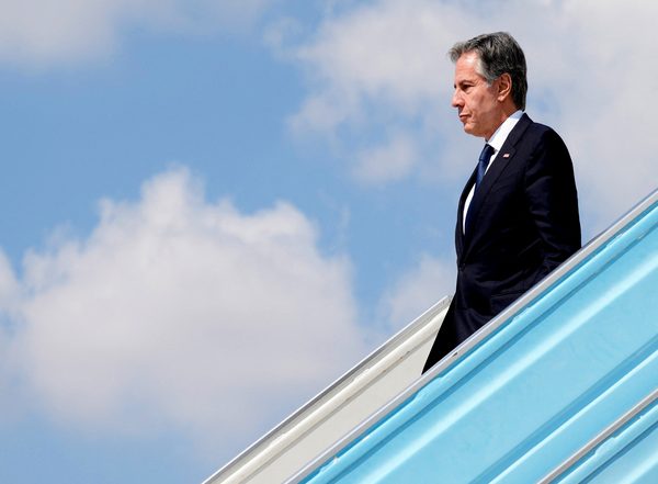 World News | US Secy Blinken Arrives in Tel Aviv as Israel Prepares for Gaza Offensive