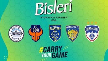 Business News | Bisleri Continues Its #CarryYourGame Campaign with Five Indian Super League Teams