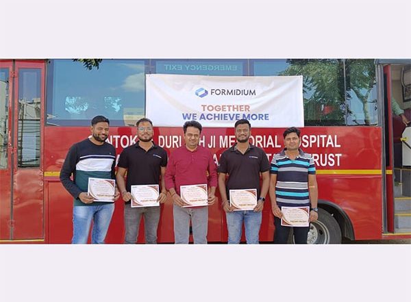 Business News | Formidium Employees Show Remarkable Enthusiasm in Blood Donation Camp