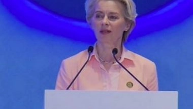 World News | EU Chief Ursula Von Der Leyen Condemns Brussels Killings, Offers Condolences to Swedish PM