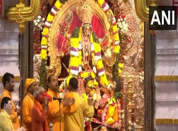 India News | Morning Aarti Performed at Temples Across Country on Third Day of Navratri