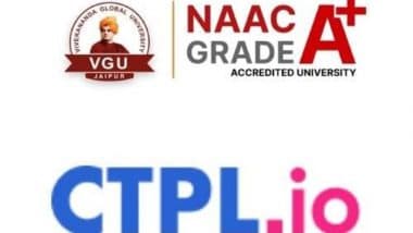 Business News | CTPL Secures Preferred Partnership Rights for Student Acquisition and Branding into NAAC A+ Rated Vivekananda Global University