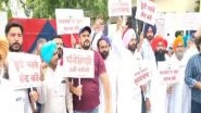 India News | Punjab: Supporters of Former Congress MLA Kulbir Singh Zira Stage Protest After His Arrest