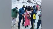 India News | Uttarakhand: Despite Continuous Snowfall, Record Number of Pilgrims Perform Char-Dham Yatra