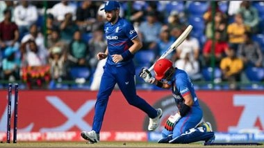 Sports News | ICC CWC 2023: Rahmanullah Gurbaz Reprimanded for Breaching Code of Conduct