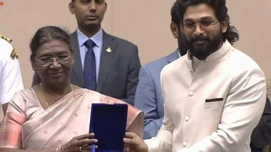 Entertainment News | Allu Arjun Receives His First National Award