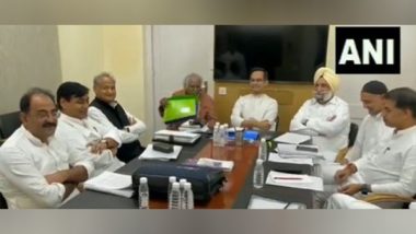 India News | Congress Screening Committee Meeting for Rajasthan Underway in Delhi