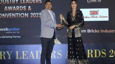 Business News | Shubham Bricks Industries Awarded Best Building Construction Material Manufacturer in Rajasthan at Brand Empower's Industry Leaders Awards 2023