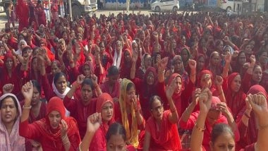 India News | Haryana: ASHA Workers Strike Enters 73rd Day, Protest Held Near CM's Residence