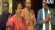 India News | Gujarat: Union Minister Darshana Jardosh Attends Navratri 'aarti' in Surat
