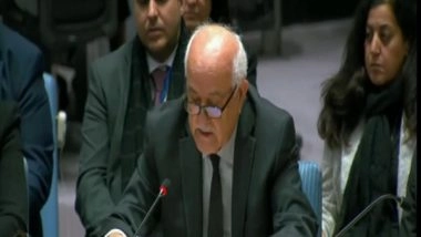 World News | 'Killing More Palestinians Will Never Make Israel More Secure': Palestine's UN Ambassador