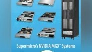 Business News | Supermicro Starts Shipments of NVIDIA GH200 Grace Hopper Superchip-Based Servers, the Industry's First Family of NVIDIA MGX Systems