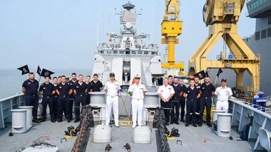 India News | France Navy Ship 'Languedoc' Concludes Its Mumbai Visit